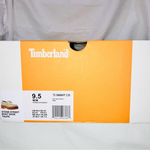 Timberland Women's Stone Street Boat Shoe Lace Up Low Top Brown Taupe US 9.5M - Picture 10 of 15